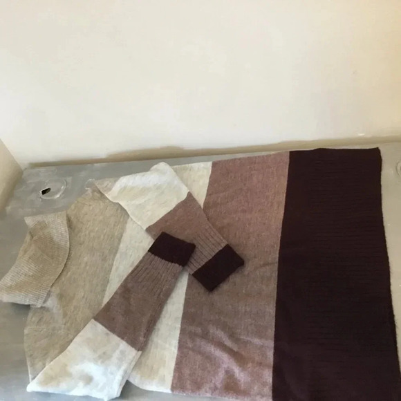 Reitmans Colorblock Turtleneck Pullover Sweater Sz XXL - Picture 7 of 11